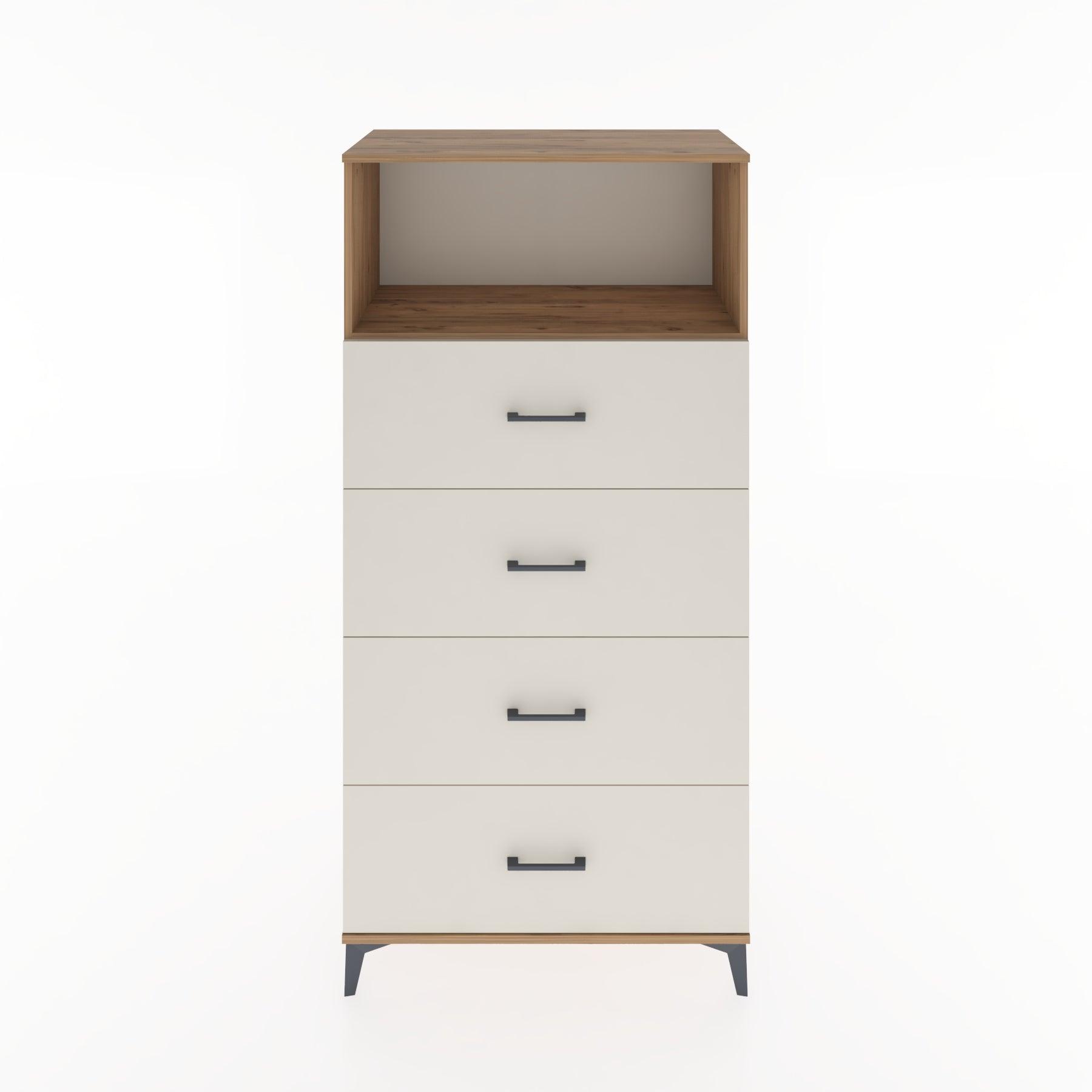 Woodntry Modular Cabinet Pine 88x44x170 cm with Drawers and Shelves CR53-3