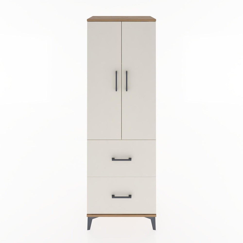 Woodntry Modular Cabinet Pine 60x44x170 cm with Doors and Drawers KC21-3