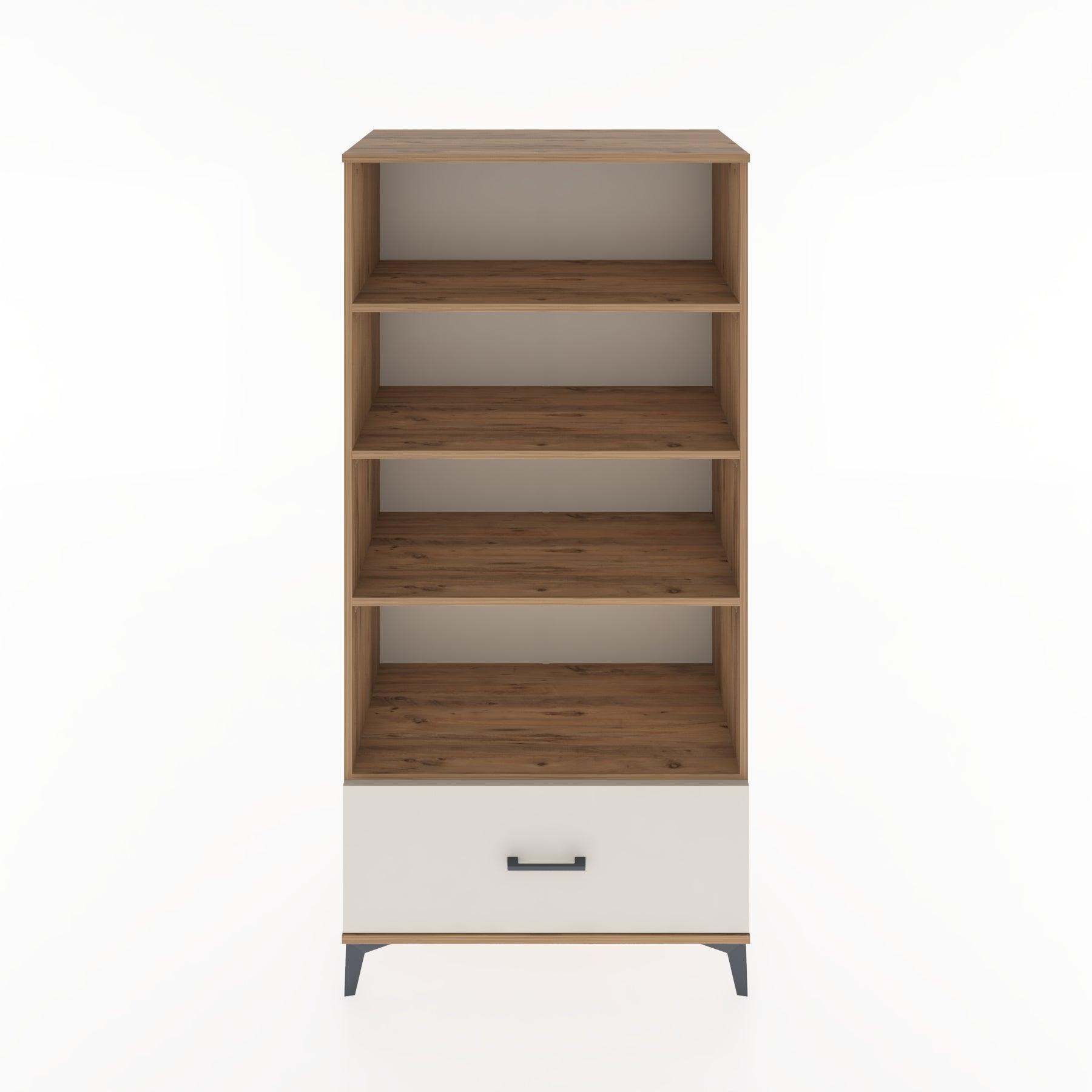 Woodntry Modular Cabinet Pine 88x44x170 cm with Drawers and Shelves CR44-3