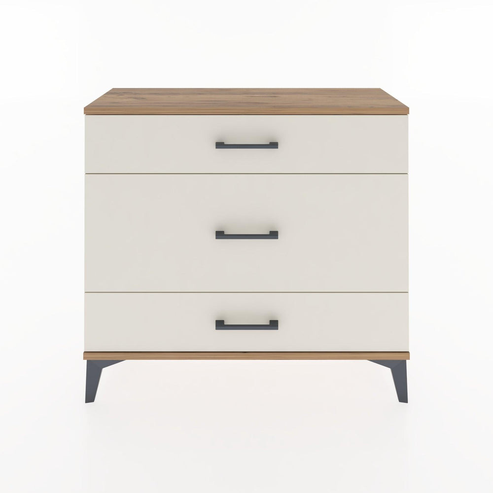 Woodntry Modüler Şifonyer Üç Çekmeceli V5 88x30x68 cm Çam - Woodntry