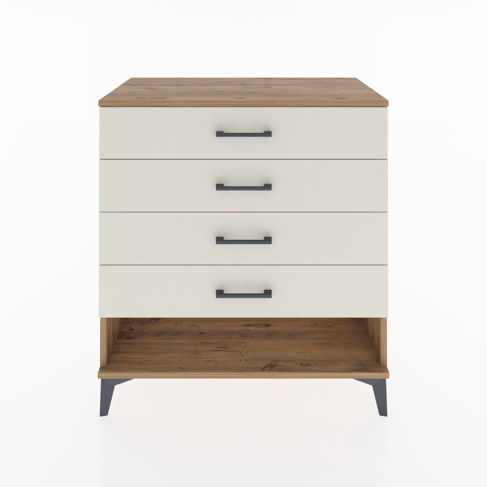 Woodntry Modular Dresser Pine 88x44x84 cm with Drawers and Shelves CR10-3