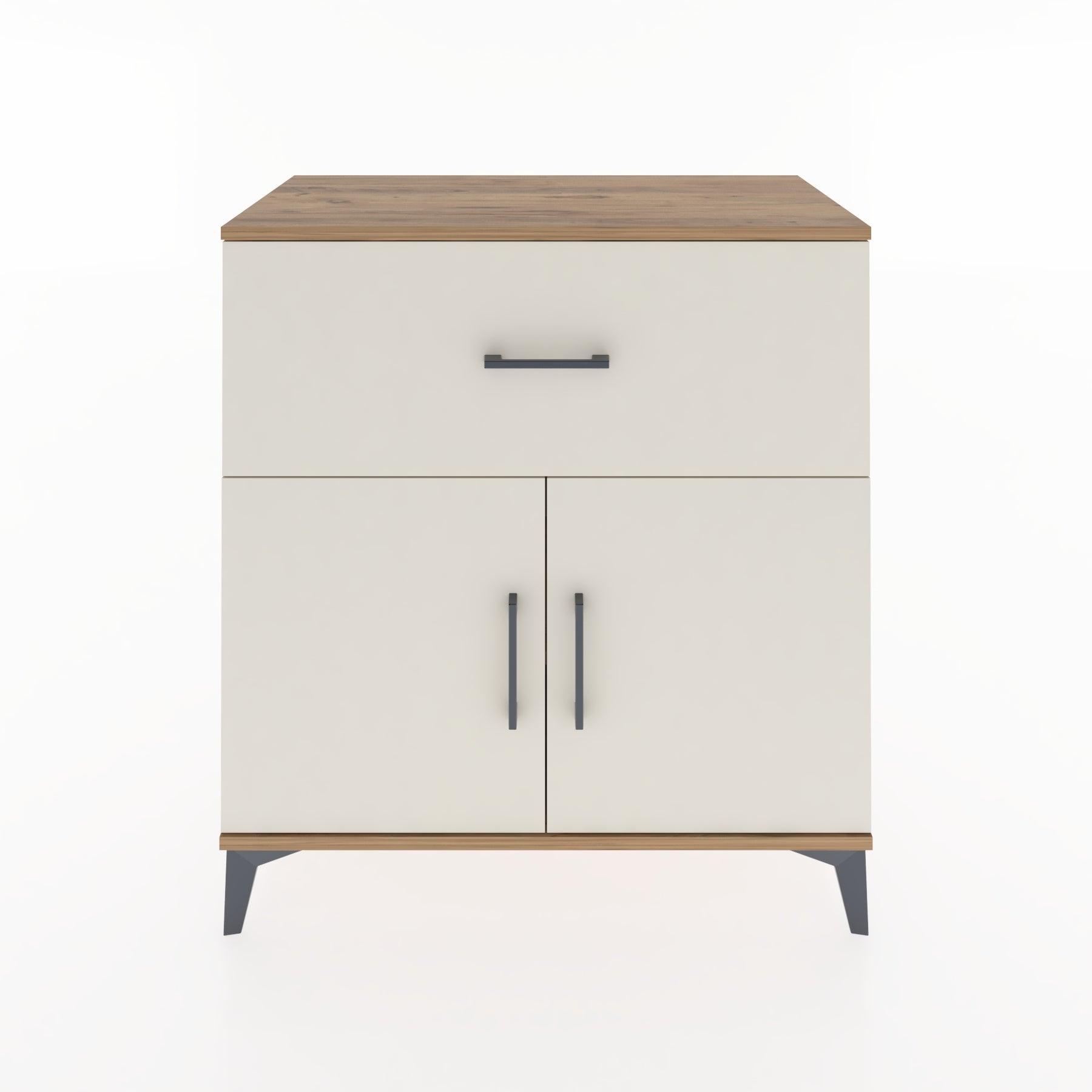 Woodntry Modular Dresser Pine 88x44x84 cm with Cover and Drawer KC50-3