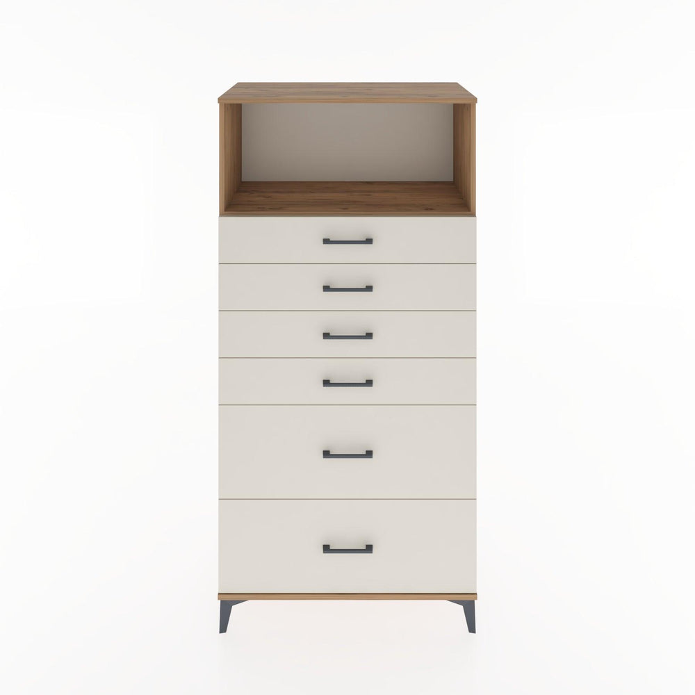 Woodntry Modular Cabinet Pine 88x44x170 cm with Drawers and Shelves CR45-3