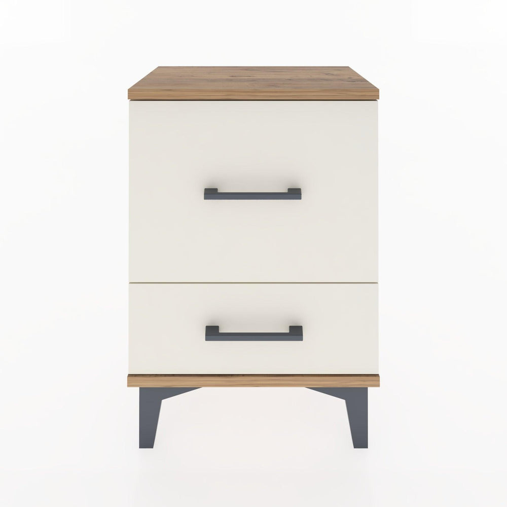 Woodntry Modüler Komodin Büyük ve Küçük Çekmece 44x30x52 cm Çam - Woodntry