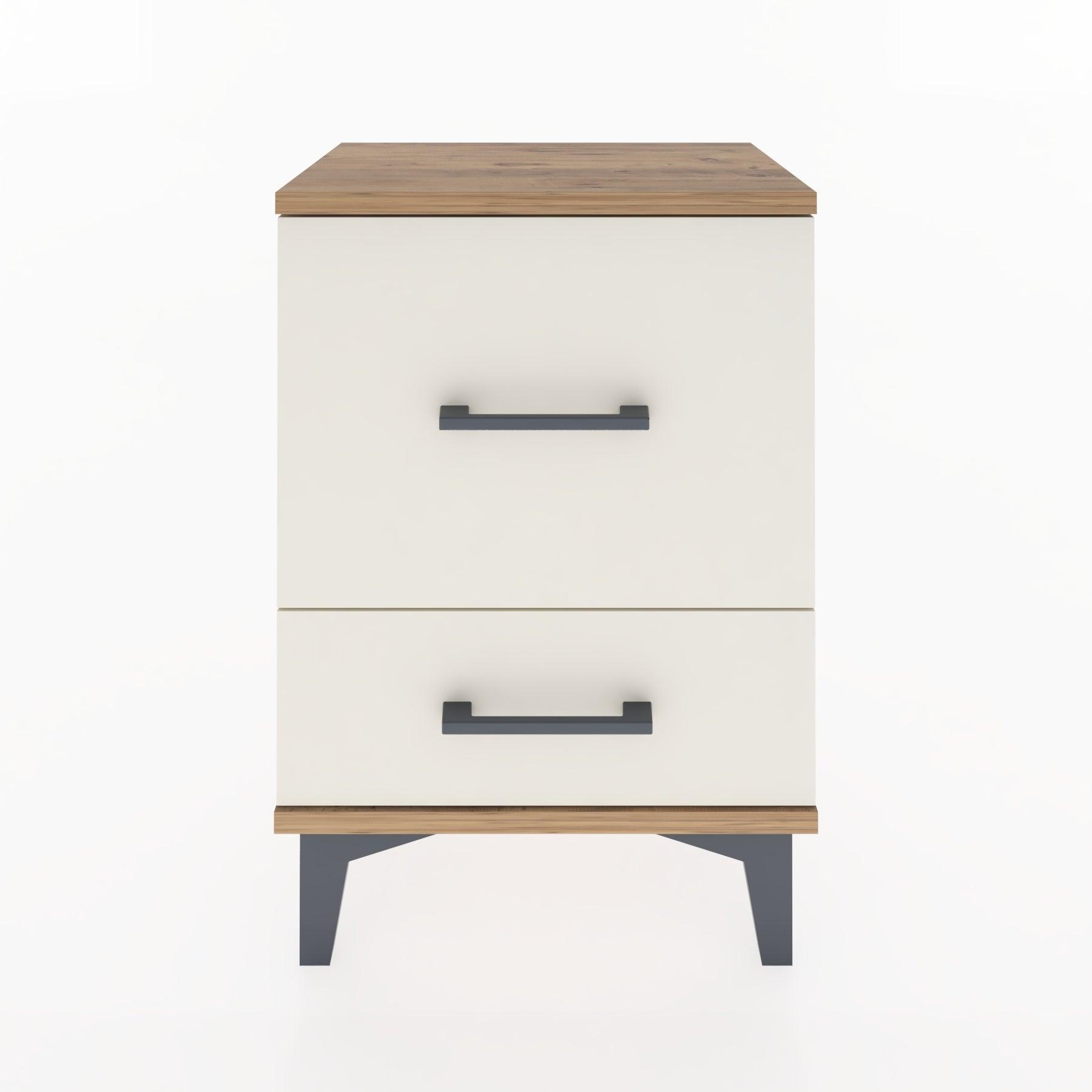 Woodntry Modüler Komodin Büyük ve Küçük Çekmece 44x30x52 cm Çam - Woodntry
