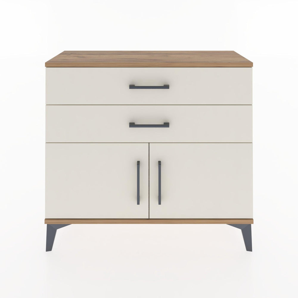 Woodntry Modüler Şifonyer Çekmece ve Kapaklı V4 88x30x68 cm Aytaşı - Woodntry