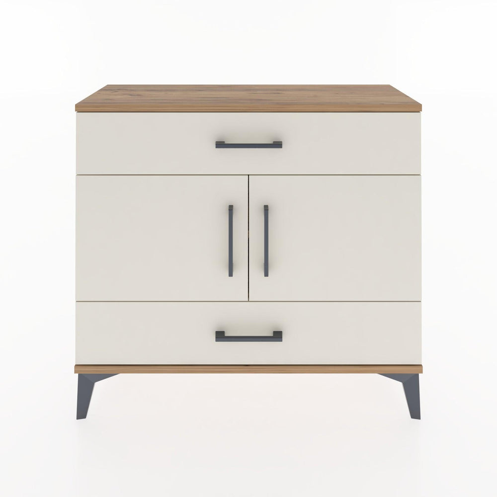 Woodntry Modüler Şifonyer Çekmece ve Kapaklı T2 88x30x94 cm Çam - Woodntry