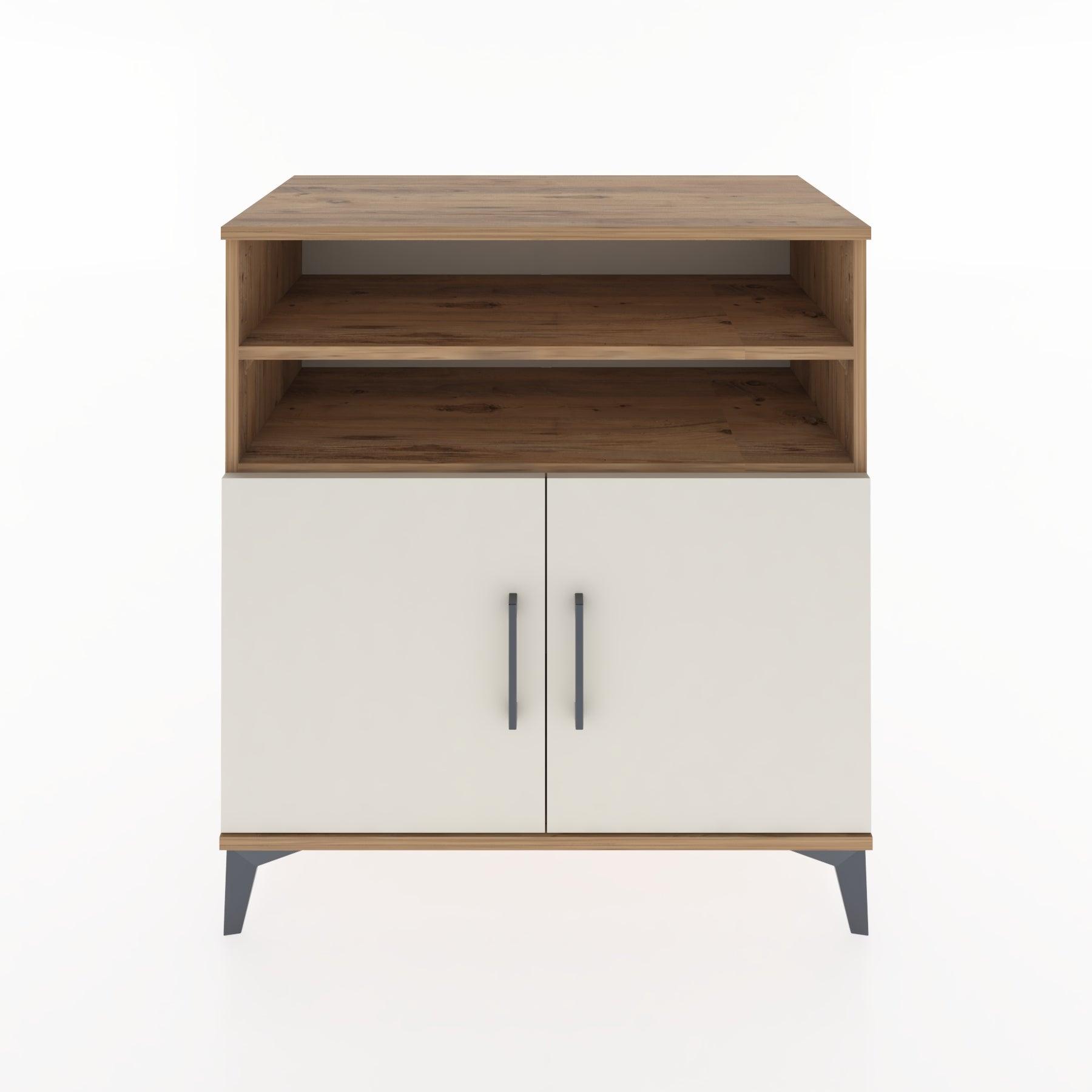 Woodntry Modular Dresser Pine 88x44x84 cm with Cover and Shelf KR39-3