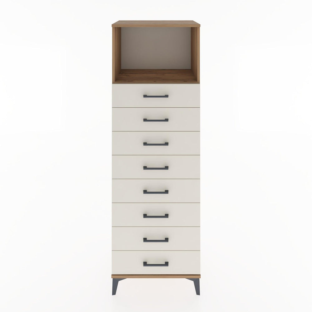 Woodntry Modüler Dolap Çam 60x44x170 cm Çekmeceli ve Raflı CR32-3