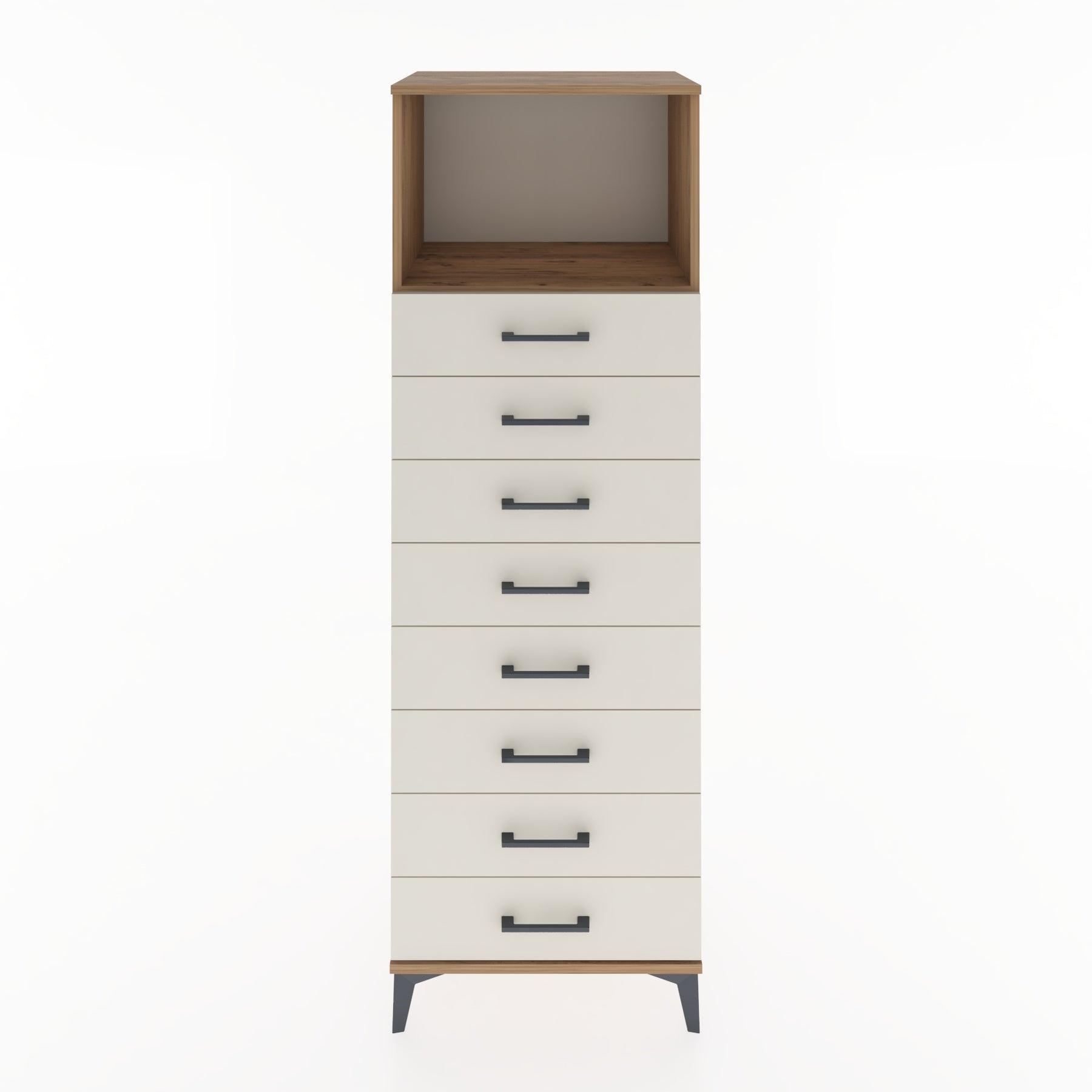 Woodntry Modular Cabinet Pine 60x44x170 cm with Drawers and Shelves CR32-3
