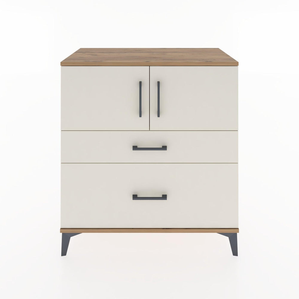Woodntry Modular Dresser Pine 88x44x84 cm with Cover and Drawer KC110-3