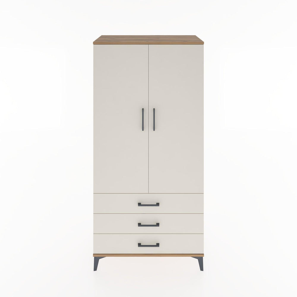 Woodntry Modular Cabinet Pine 88x44x170 cm with Doors and Drawers KC28-3