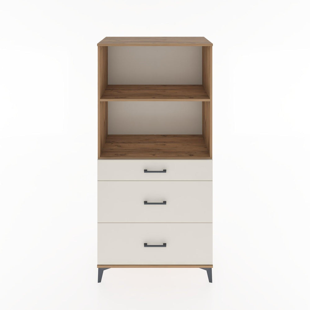 Woodntry Modular Cabinet Pine 88x44x170 cm with Drawers and Shelves CR48-3