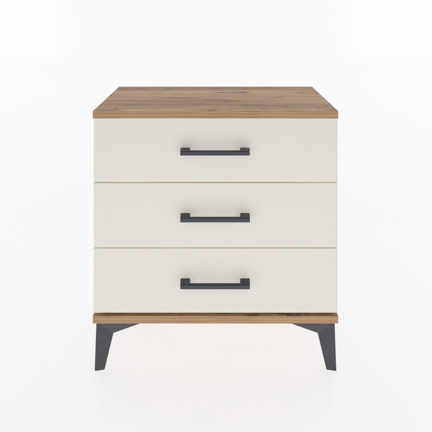 Woodntry Modular Nightstand Pine 60x30x52 cm Drawer C1-3