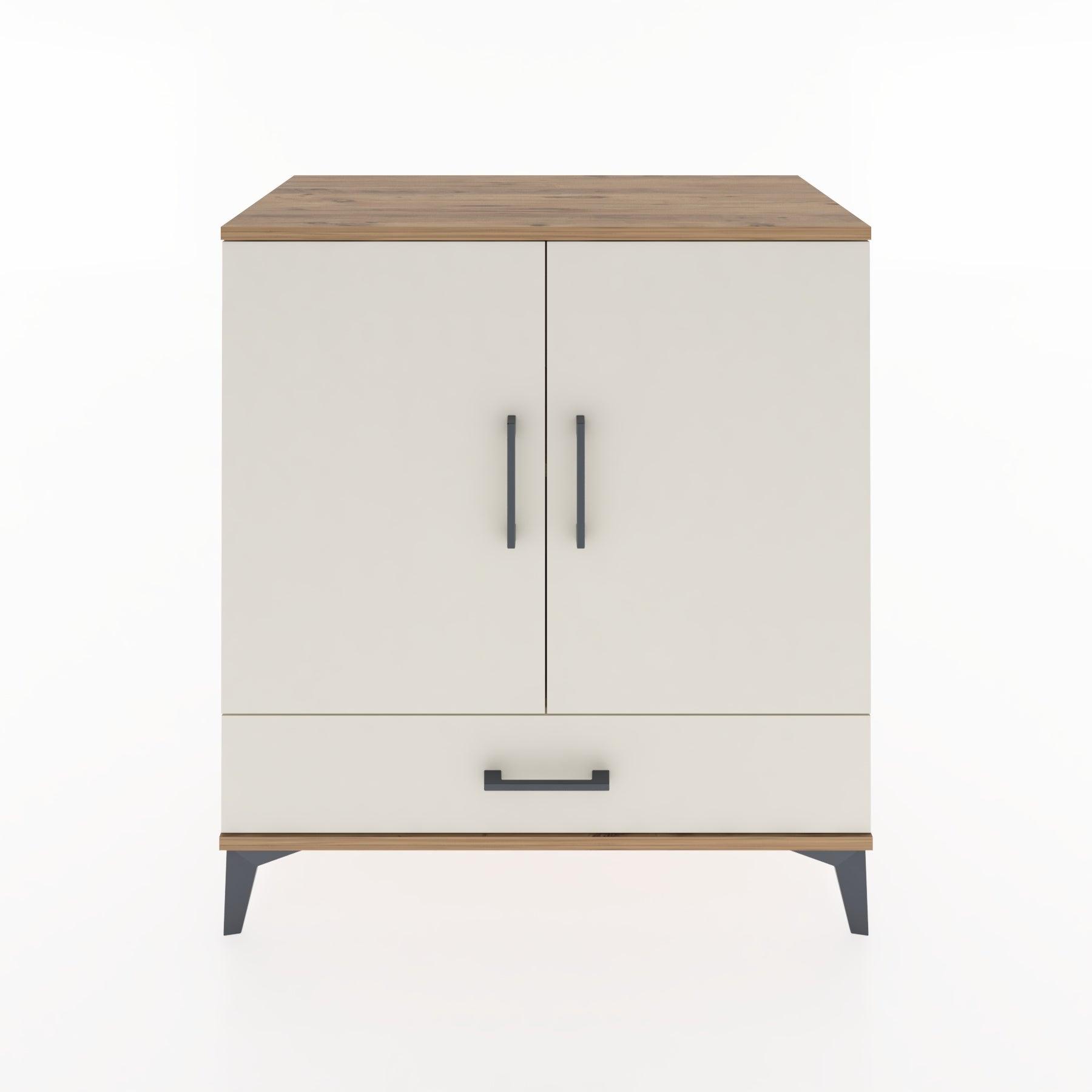 Woodntry Modular Dresser Pine 88x44x84 cm with Cover and Drawer KC72-3
