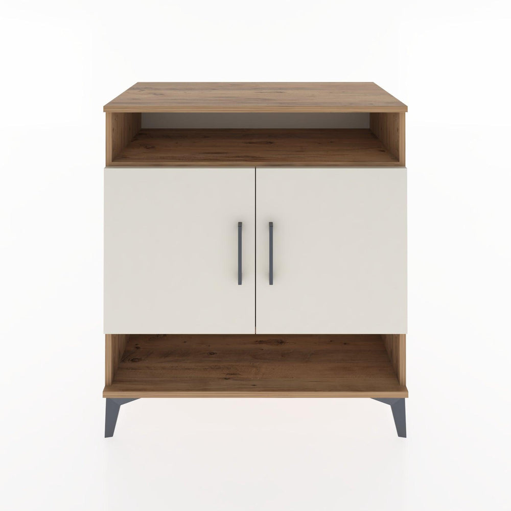 Woodntry Modüler Şifonyer Çam 88x44x84 cm Kapaklı ve Raflı KR69-3