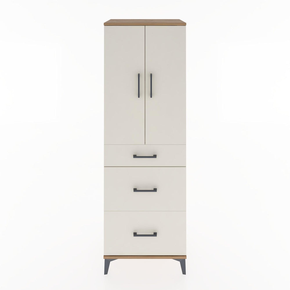 Woodntry Modular Cabinet Pine 60x44x170 cm with Doors and Drawers KC20-3