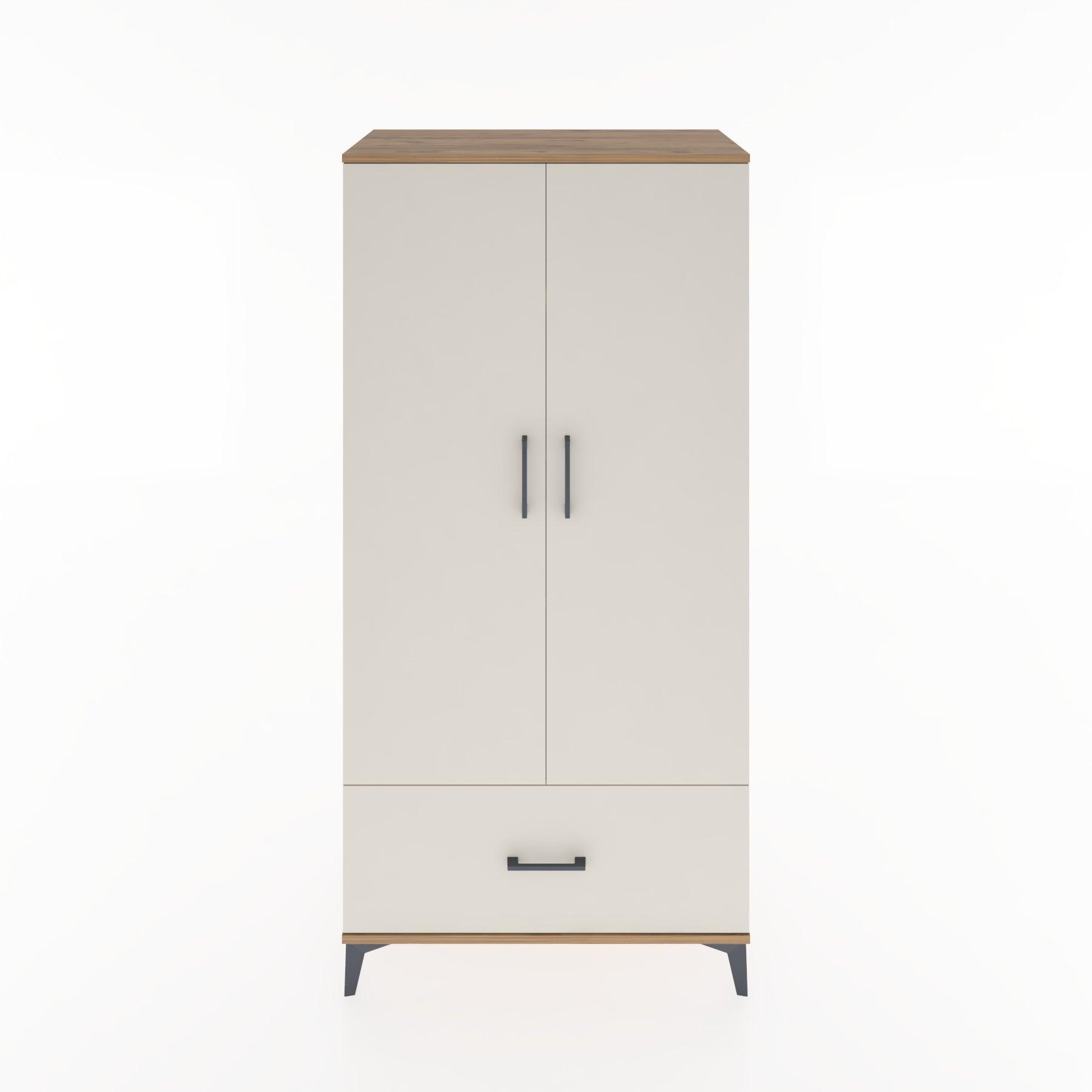 Woodntry Modular Cabinet Pine 88x44x170 cm with Doors and Drawers KC16-3