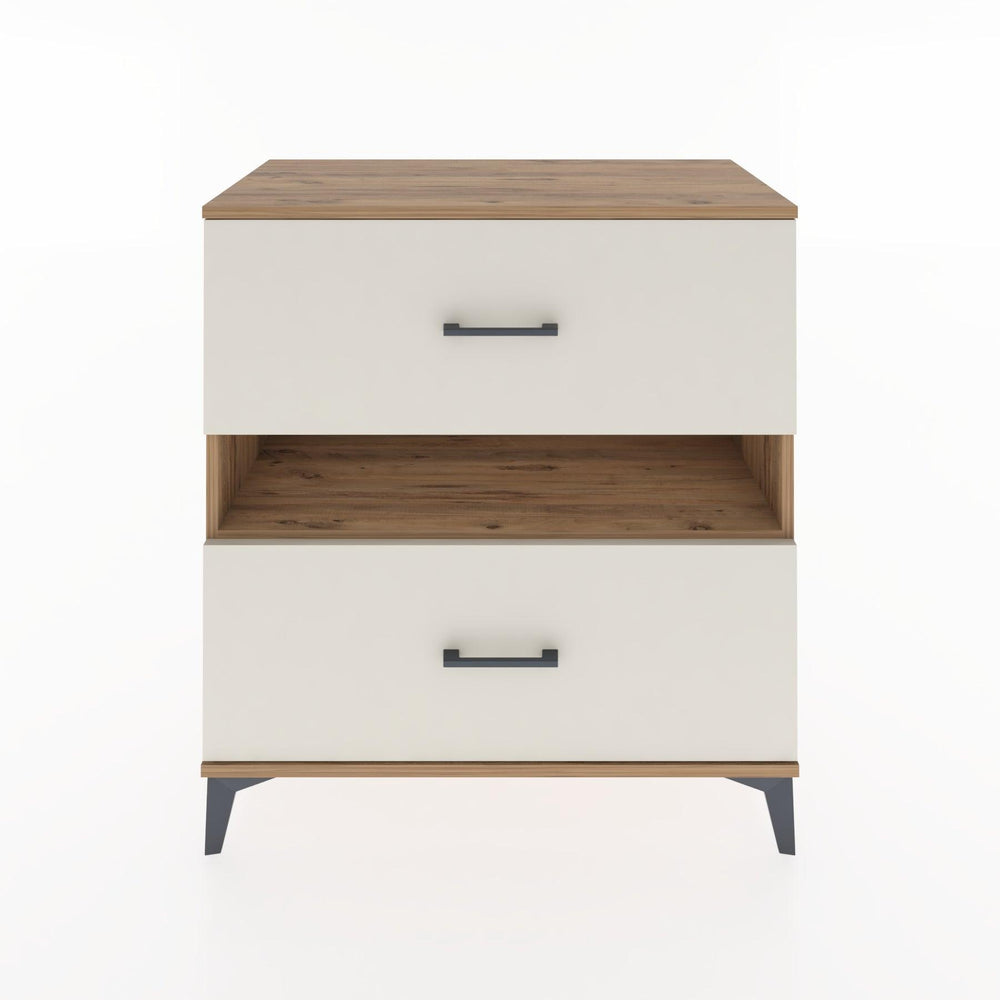 Woodntry Modular Dresser Pine 88x44x84 cm with Drawers and Shelves CR2-3