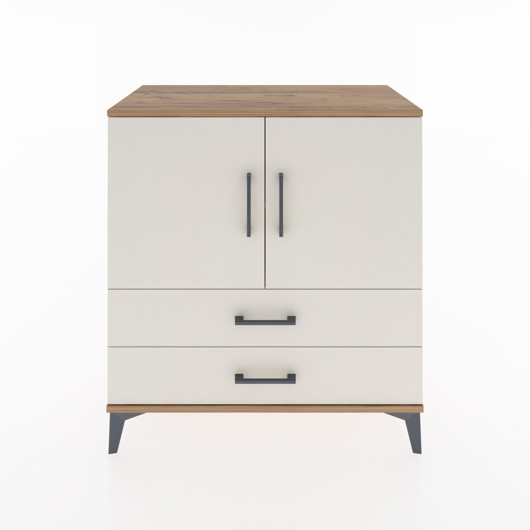 Woodntry Modular Dresser Pine 88x44x84 cm with Cover and Drawer KC23-3