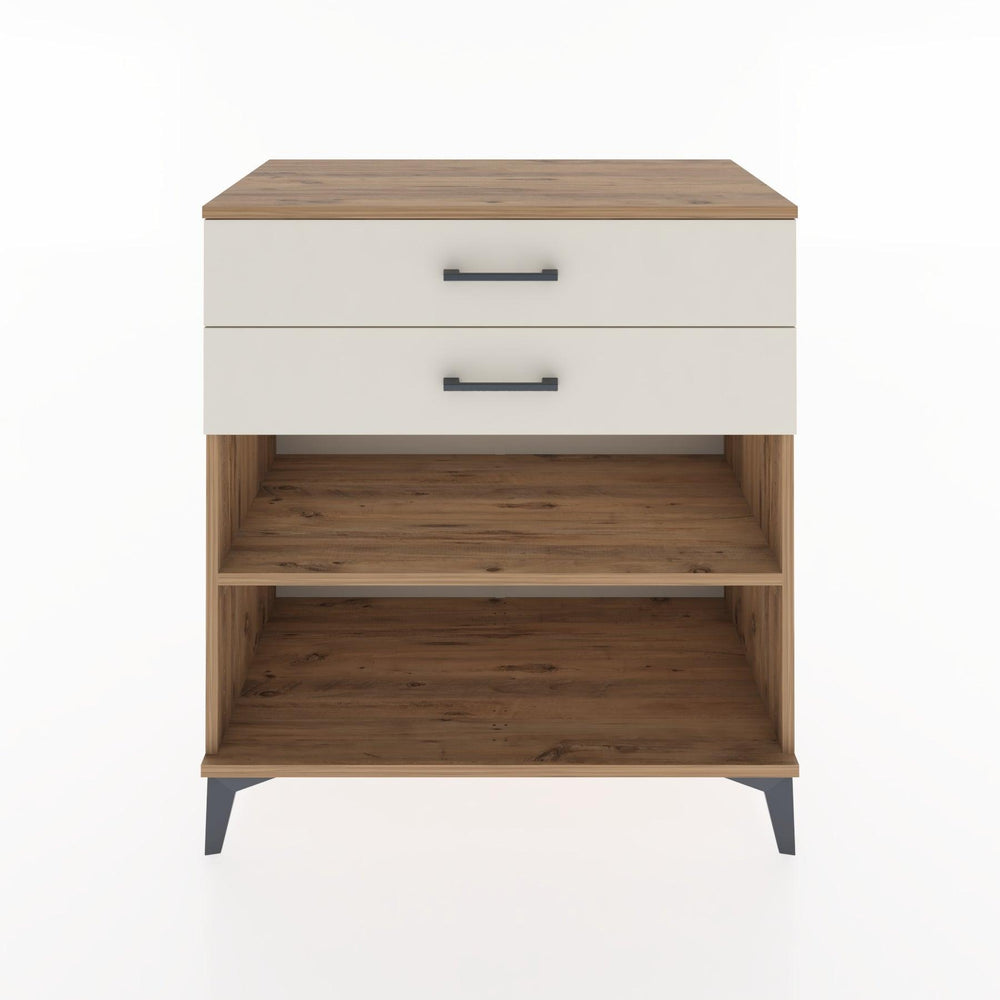 Woodntry Modular Dresser Pine 88x44x84 cm with Drawers and Shelves CR14-3