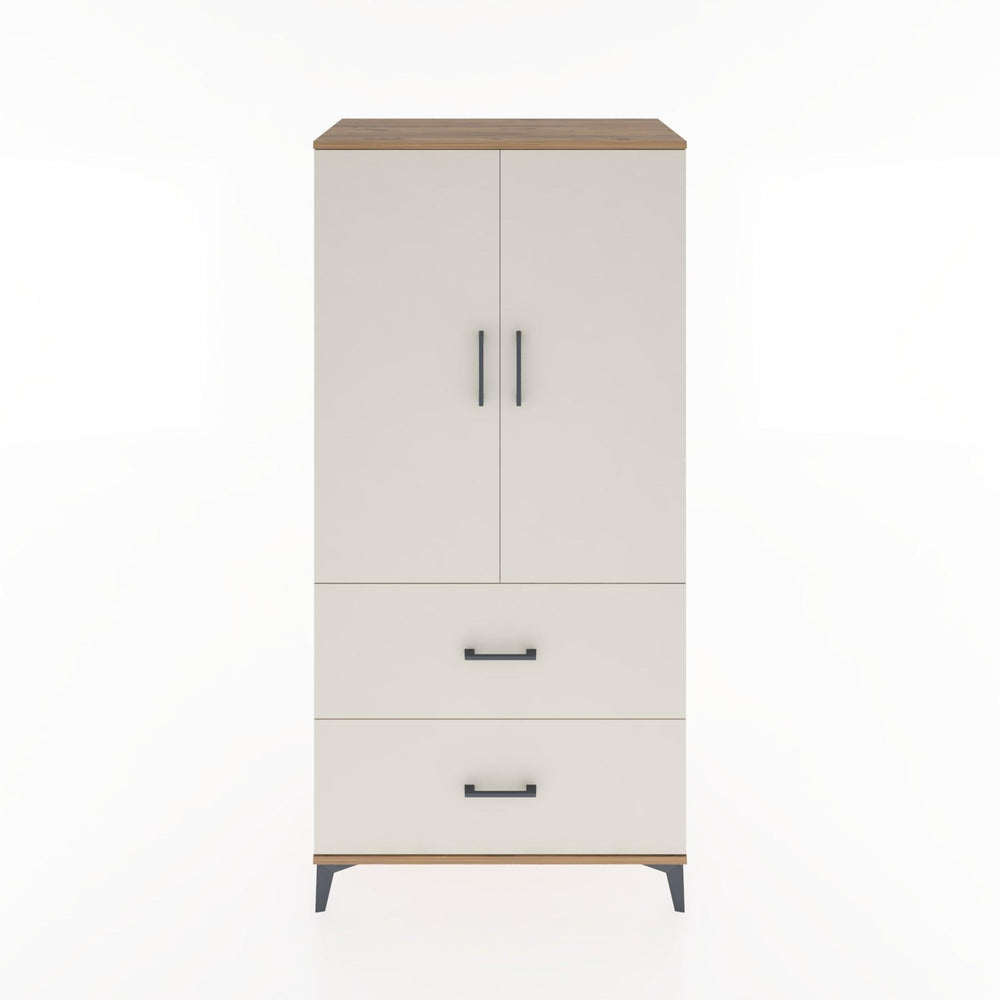 Woodntry Modular Cabinet Pine 88x44x170 cm with Doors and Drawers KC21-3