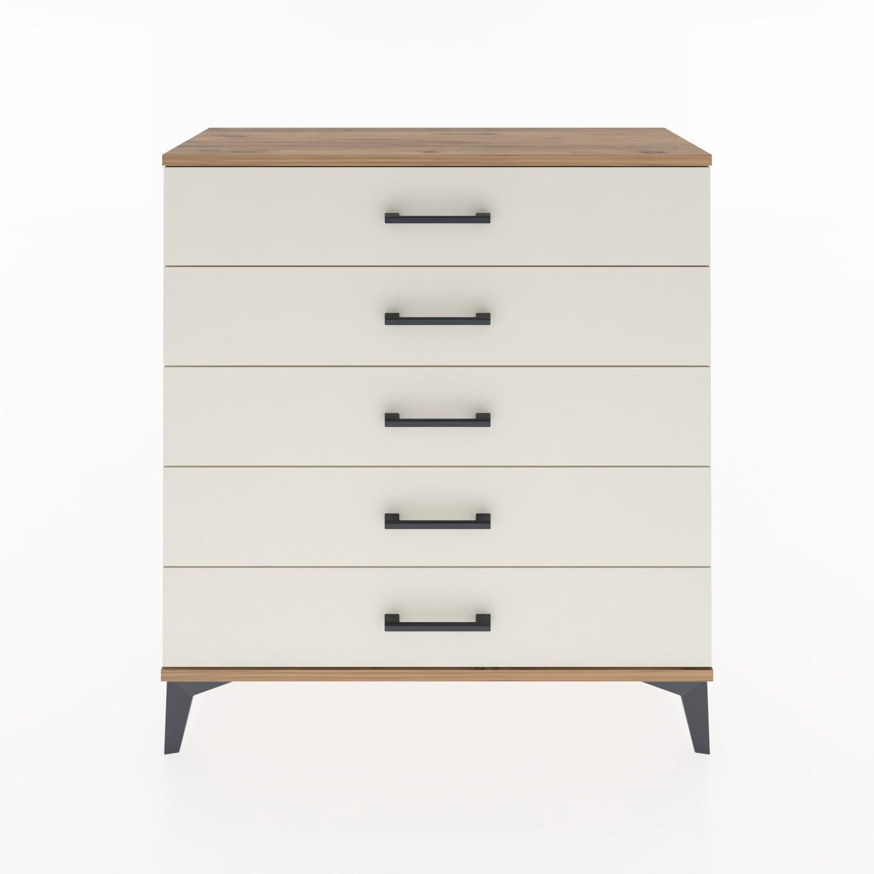 Woodntry Modular Dresser Pine 88x30x84 cm Drawer C1-3