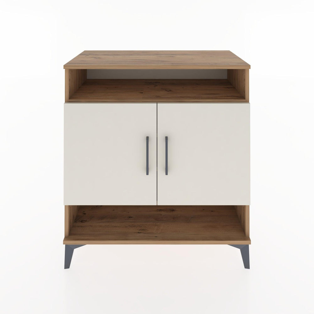 Woodntry Modüler Şifonyer Çam 88x44x84 cm Kapaklı ve Raflı KR67-3