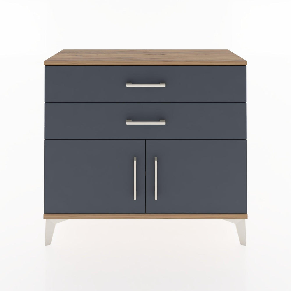 Woodntry Modüler Şifonyer Çekmece ve Kapaklı V4 88x30x68 cm Aytaşı - Woodntry