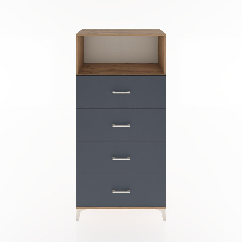 Woodntry Modular Cabinet Pine 88x44x170 cm with Drawers and Shelves CR53-3