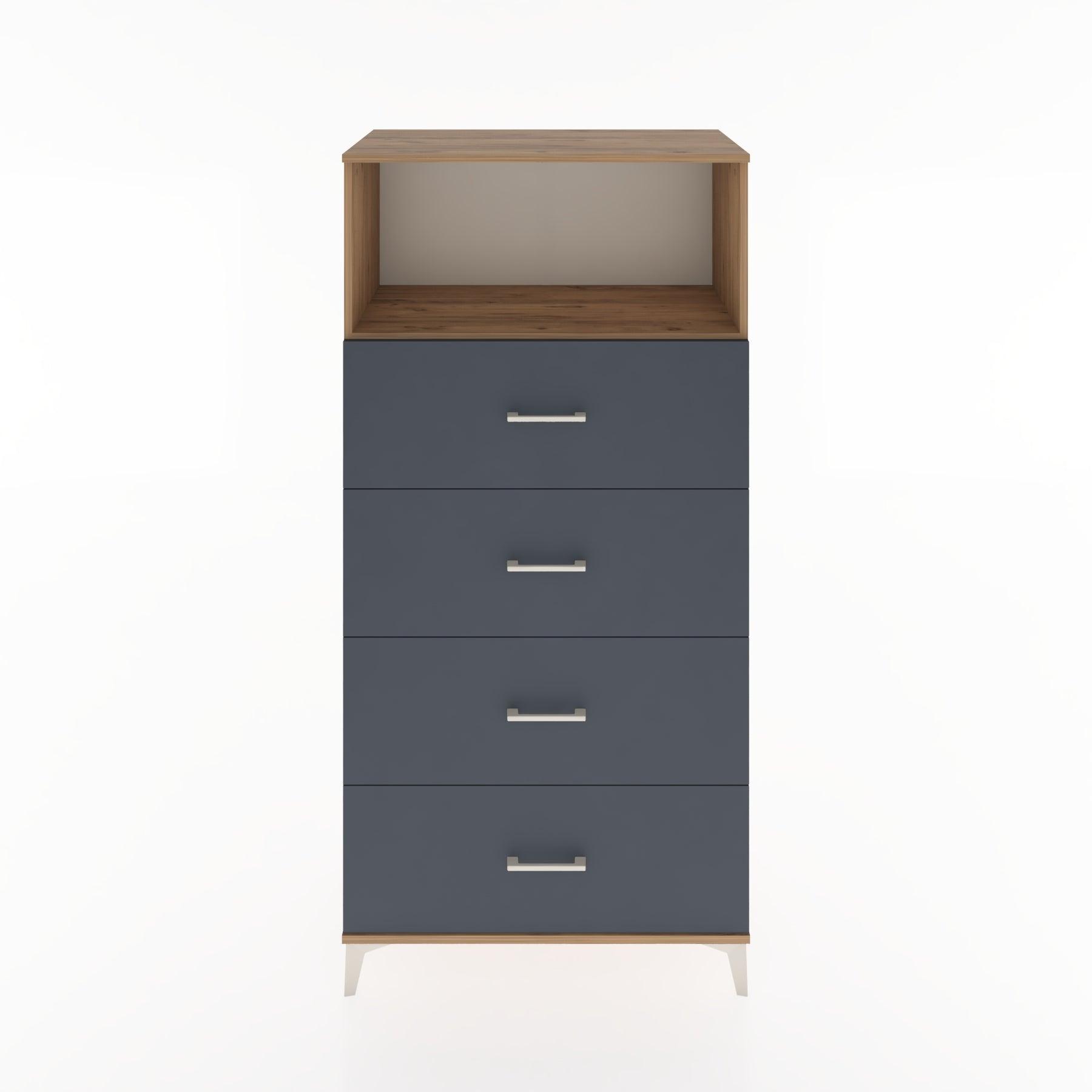 Woodntry Modular Cabinet Pine 88x44x170 cm with Drawers and Shelves CR53-3