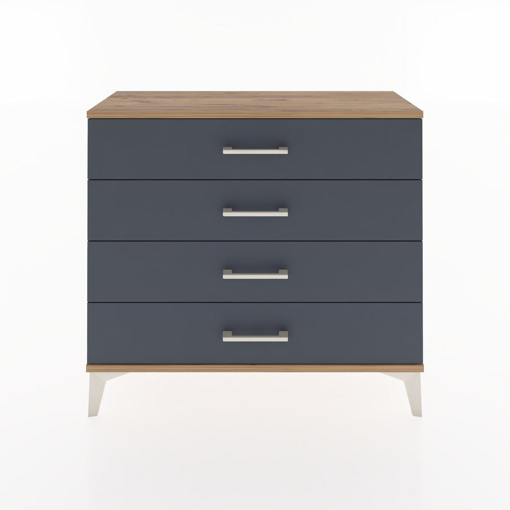 Woodntry Modüler Şifonyer 4 Çekmeceli 88x30x68 cm Çam - Woodntry