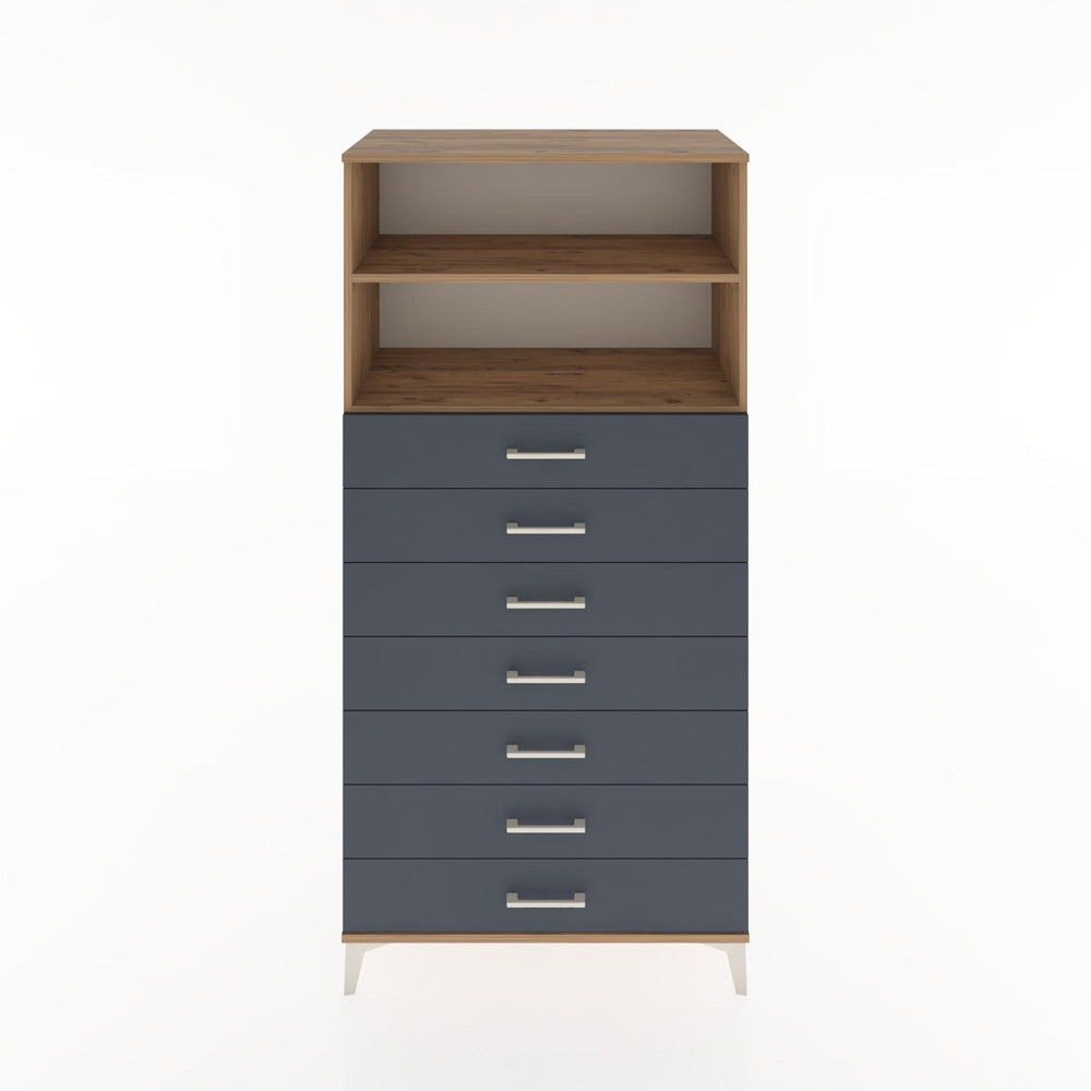 Woodntry Modular Cabinet Pine 88x44x170 cm with Drawers and Shelves CR33-3