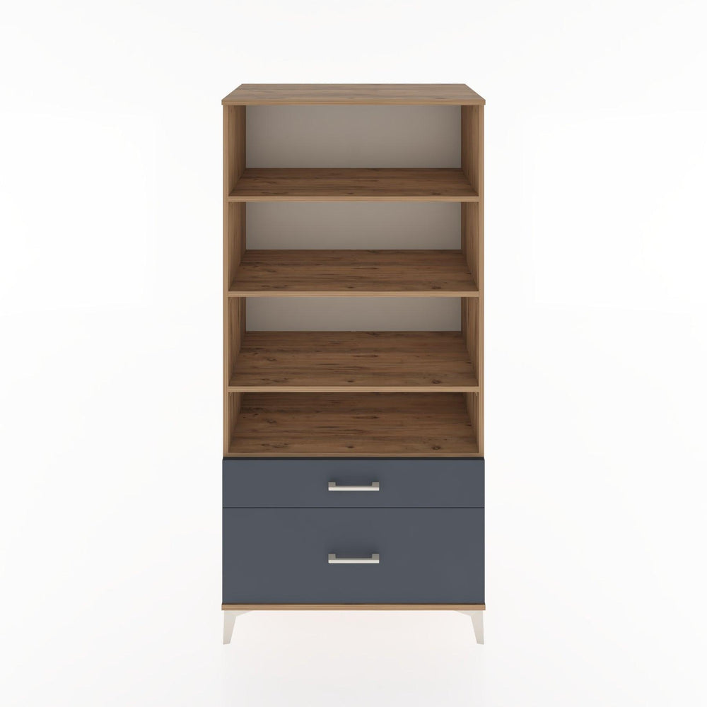 Woodntry Modular Cabinet Pine 88x44x170 cm with Drawers and Shelves CR43-3