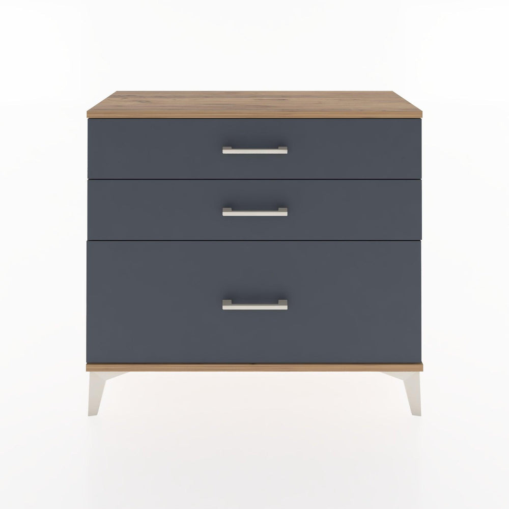 Woodntry Modüler Şifonyer Üç Çekmeceli V3 88x30x68 cm Çam - Woodntry