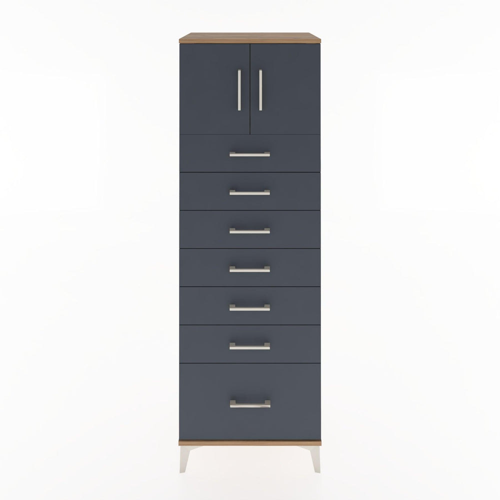 Woodntry Modular Cabinet Pine 60x44x170 cm with Doors and Drawers KC10-3