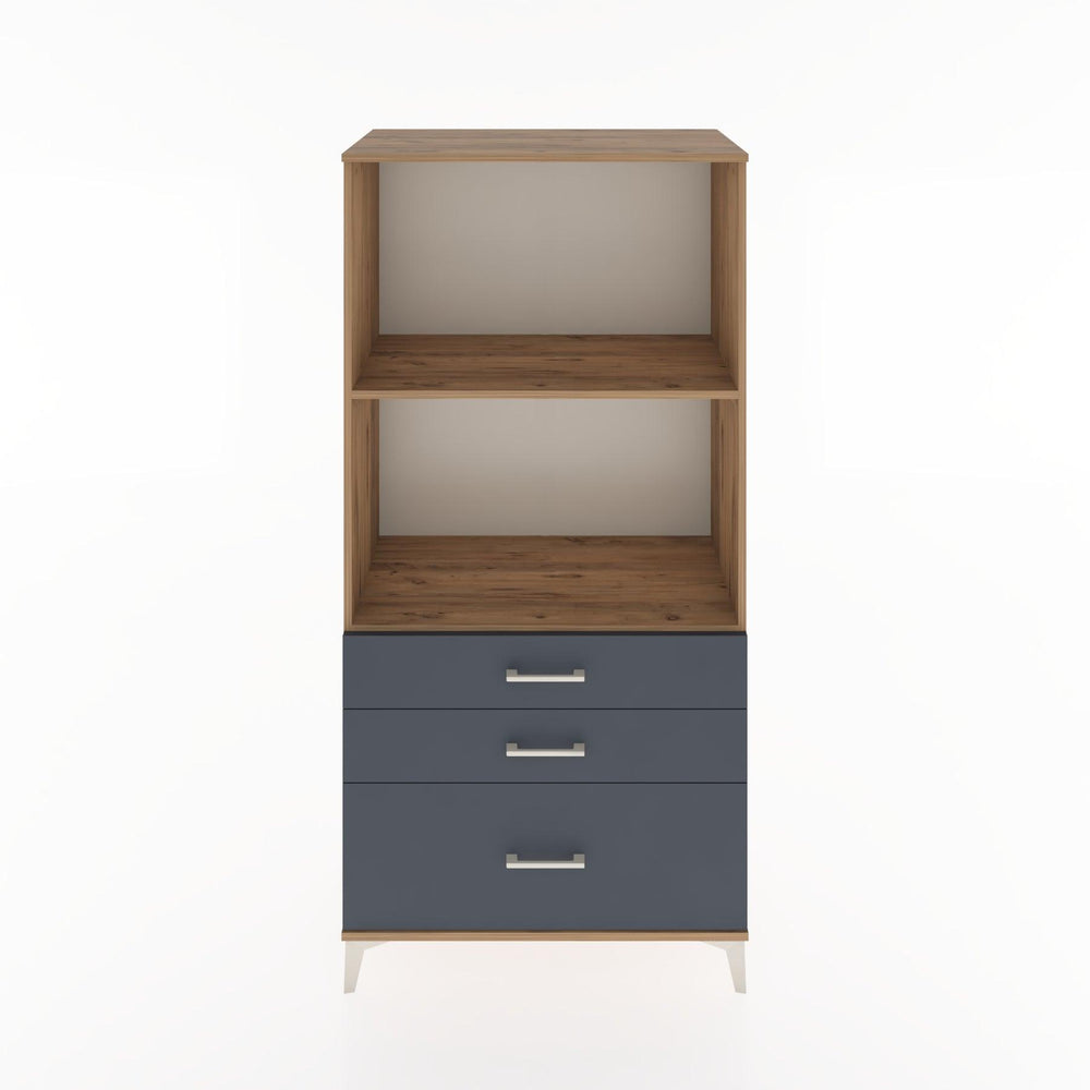 Woodntry Modular Cabinet Pine 88x44x170 cm with Drawers and Shelves CR42-3