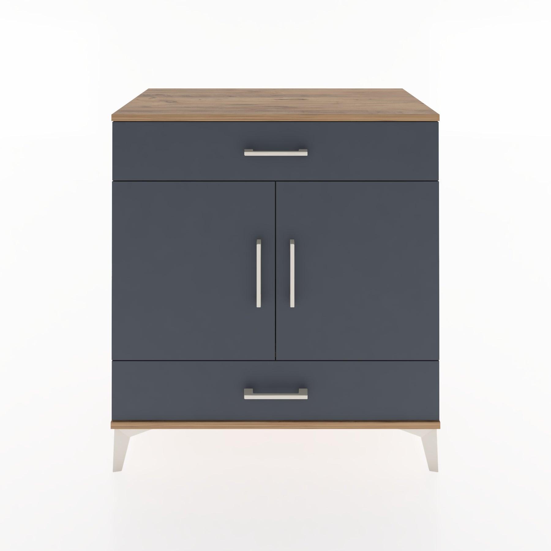 Woodntry Modular Dresser Pine 88x44x84 cm with Cover and Drawer KC60-3