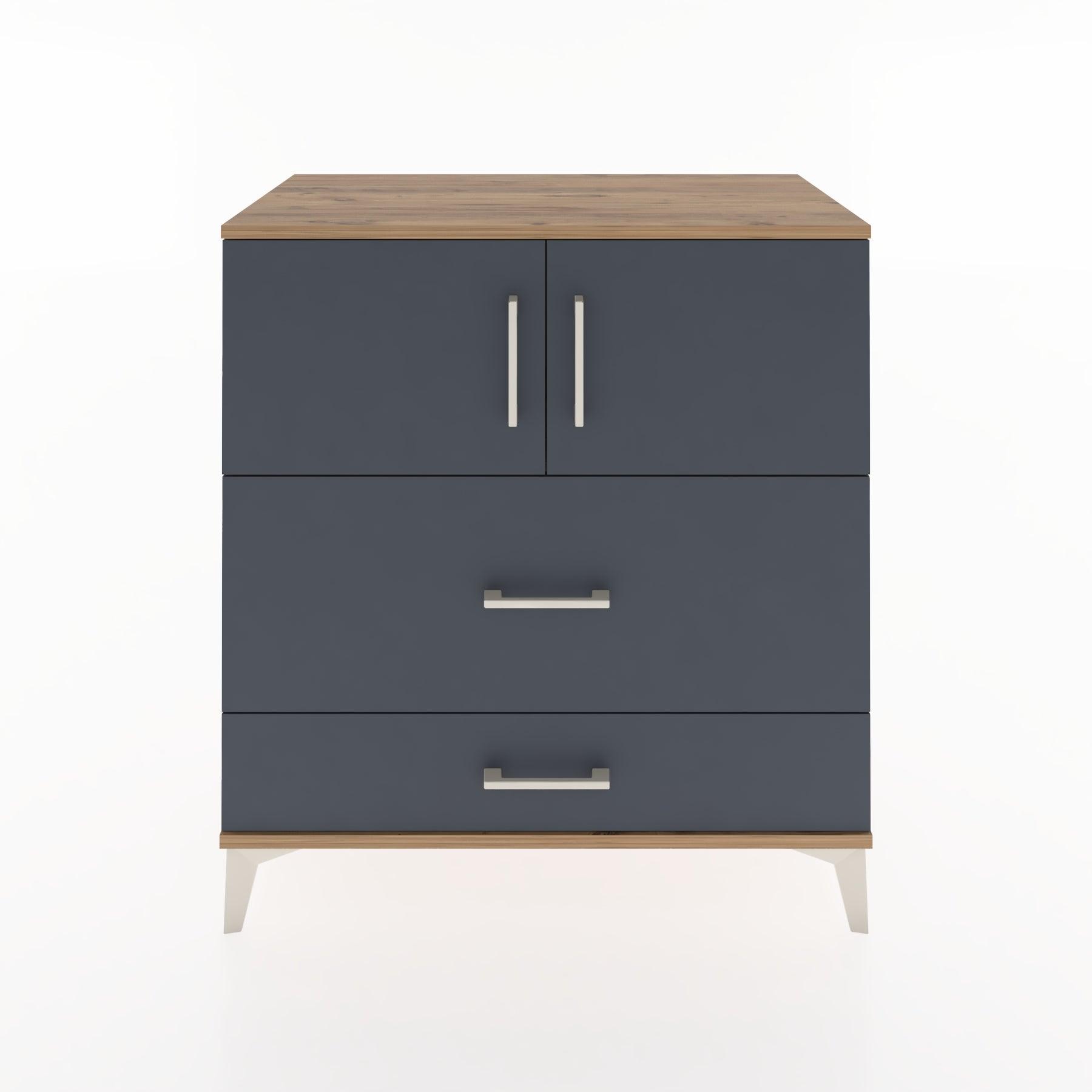Woodntry Modular Dresser Pine 88x44x84 cm with Cover and Drawer KC114-3