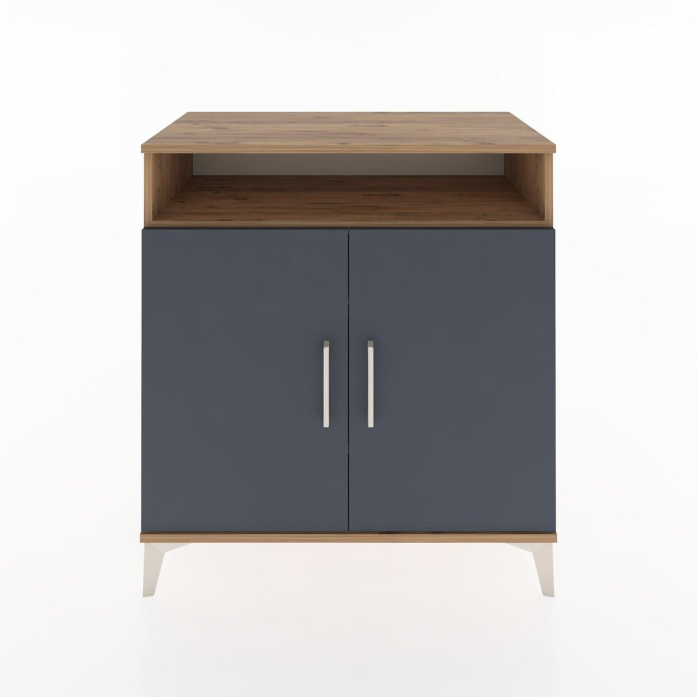 Woodntry Modüler Şifonyer Çam 88x44x84 cm Kapaklı ve Raflı KR83-3