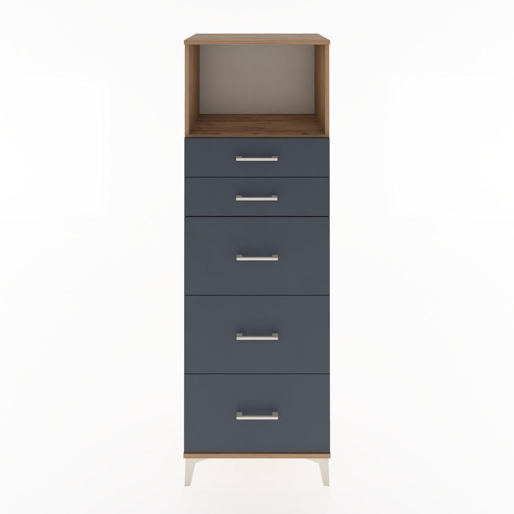 Woodntry Modular Cabinet Pine 60x44x170 cm with Drawers and Shelves CR49-3