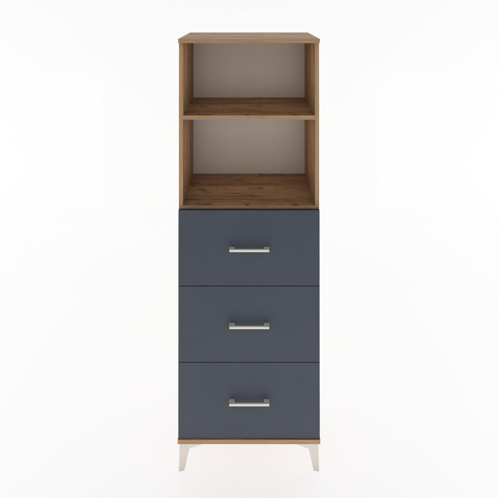 Woodntry Modular Cabinet Pine 60x44x170 cm with Drawers and Shelves CR51-3