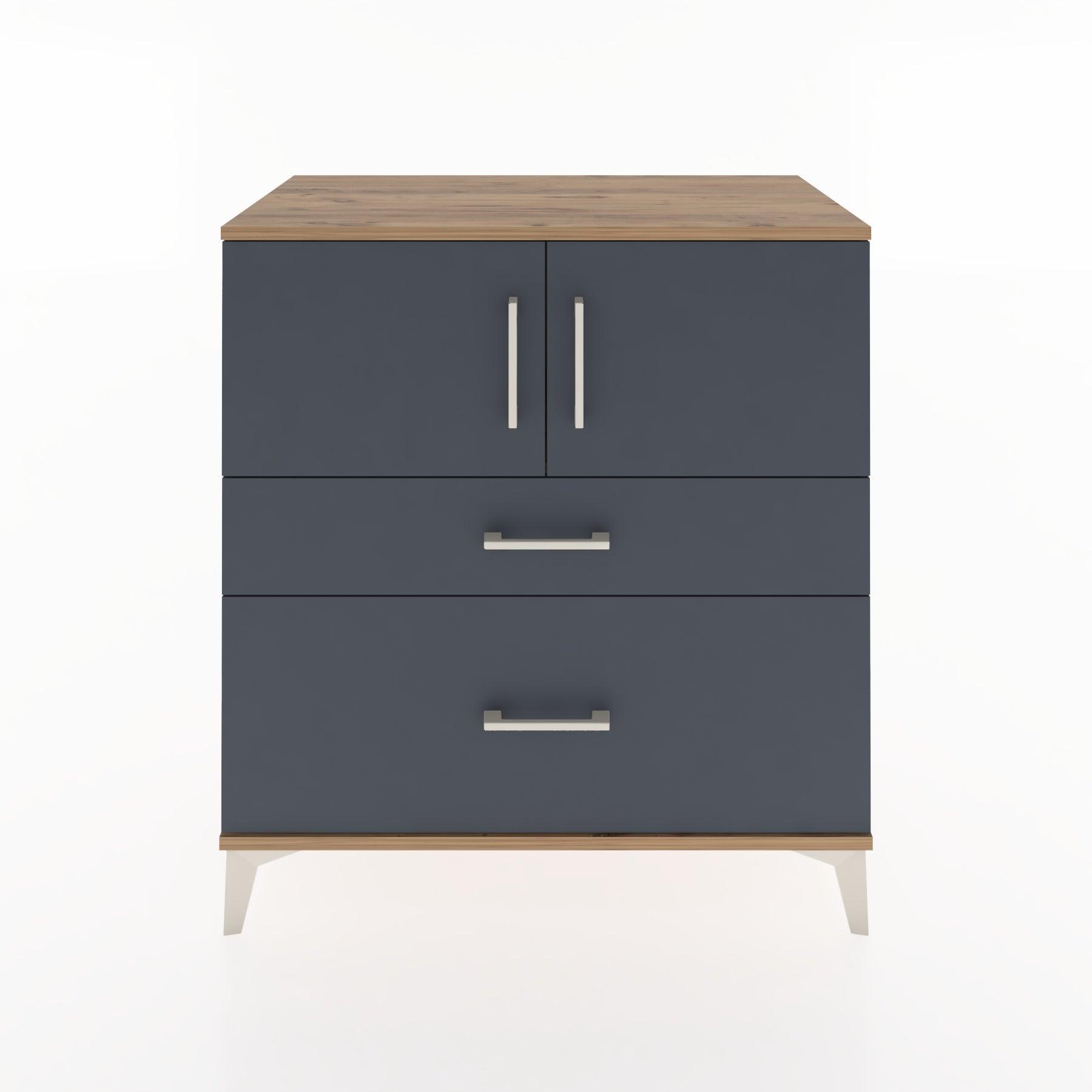 Woodntry Modular Dresser Pine 88x44x84 cm with Cover and Drawer KC110-3