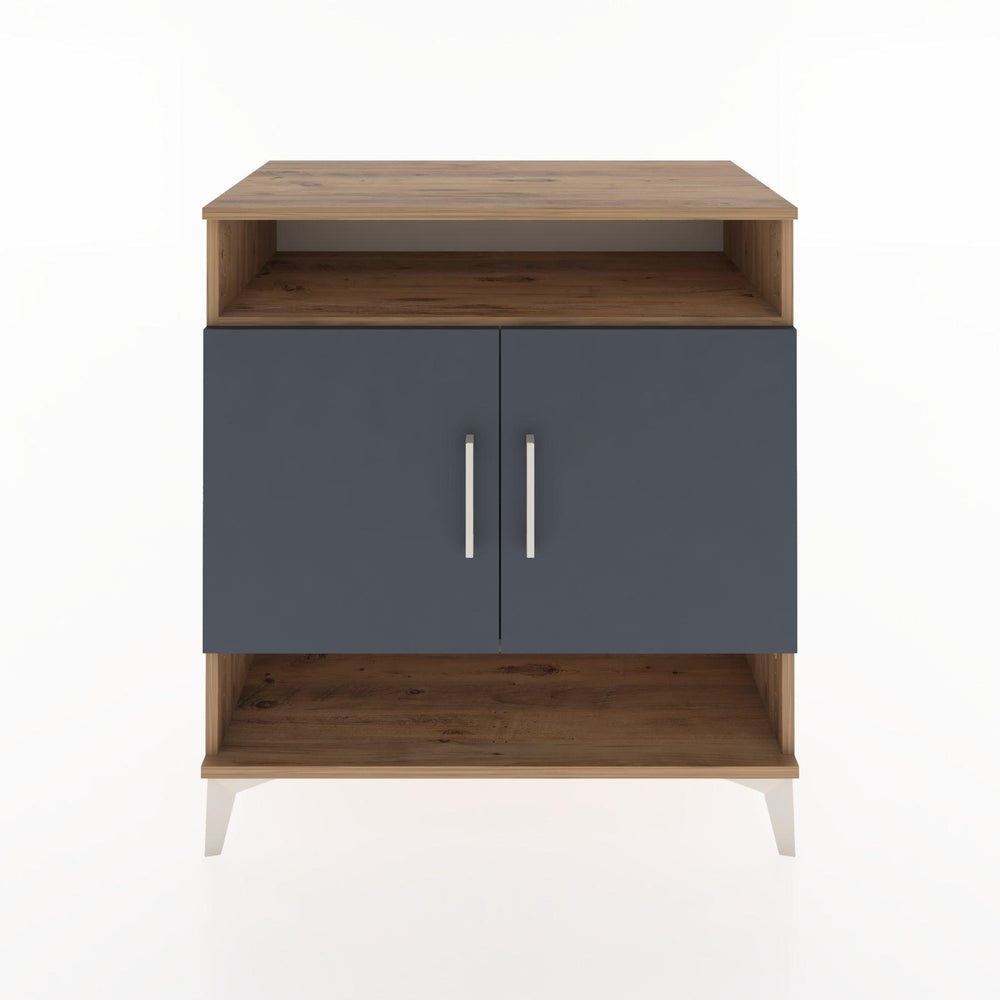 Woodntry Modüler Şifonyer Çam 88x44x84 cm Kapaklı ve Raflı KR69-3