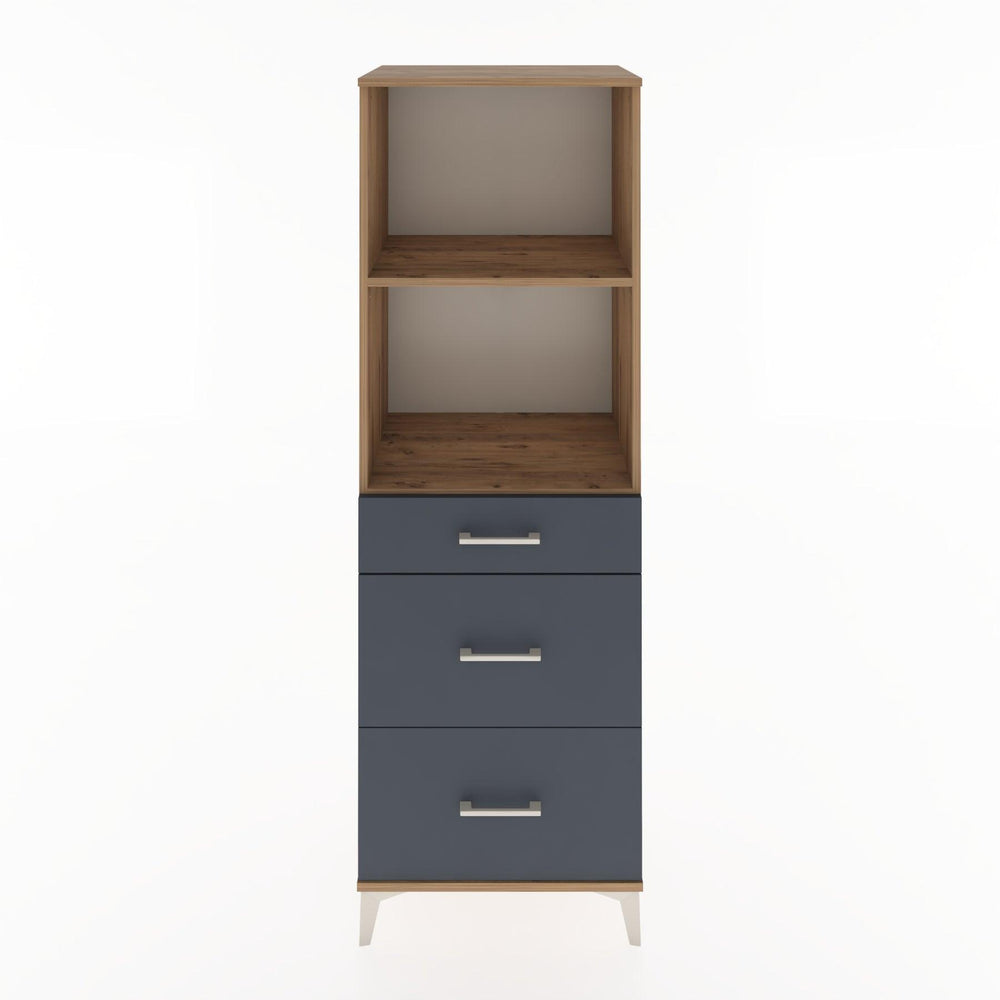 Woodntry Modular Cabinet Pine 60x44x170 cm with Drawers and Shelves CR47-3