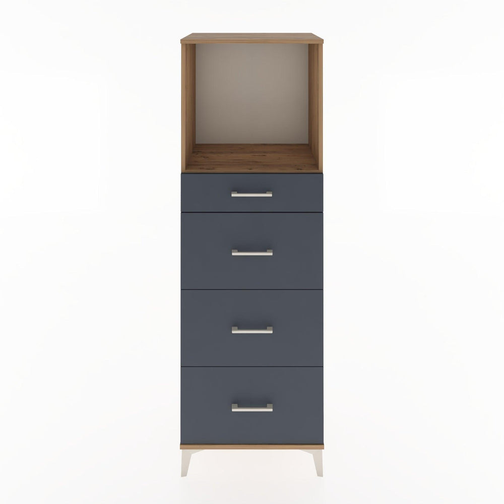 Woodntry Modular Cabinet Pine 60x44x170 cm with Drawers and Shelves CR50-3