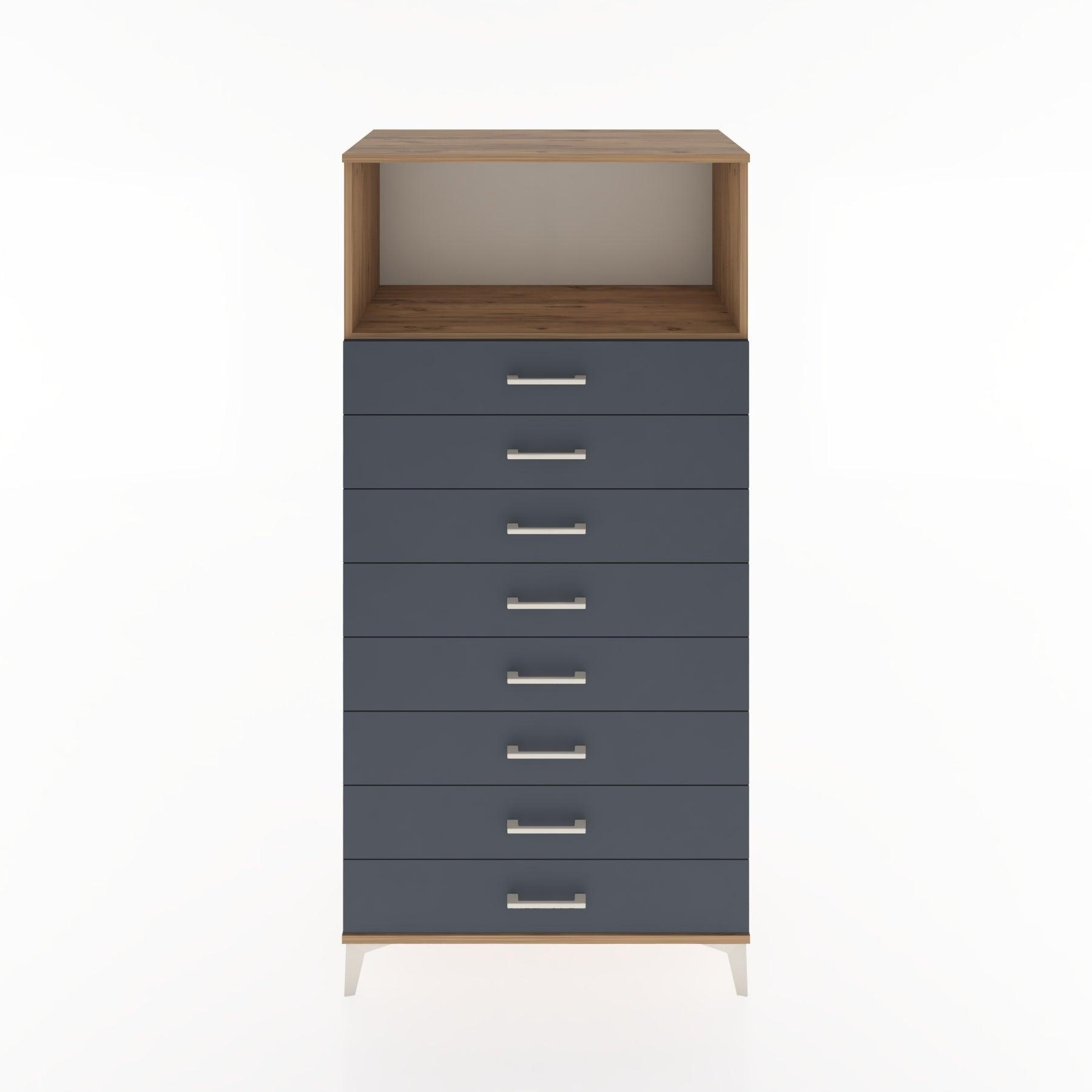 Woodntry Modular Cabinet Pine 88x44x170 cm with Drawers and Shelves CR32-3