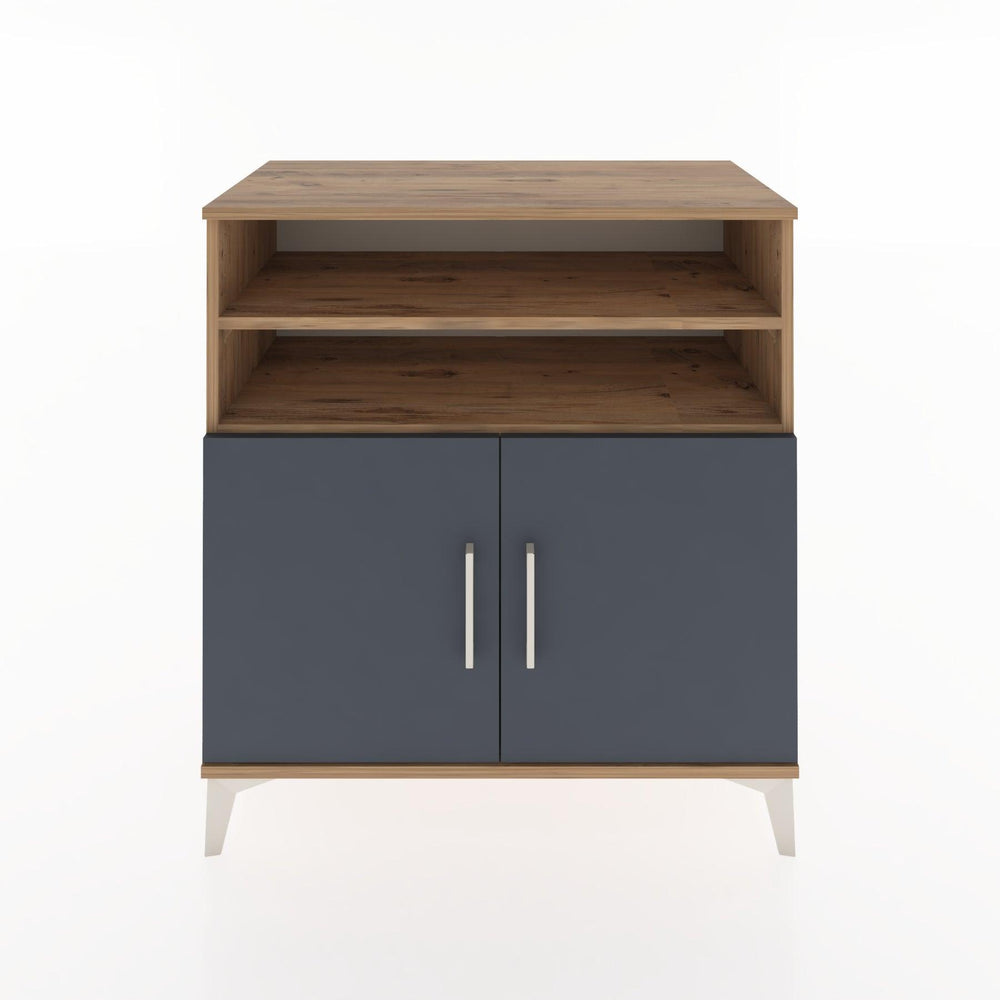 Woodntry Modüler Şifonyer Çam 88x44x84 cm Kapaklı ve Raflı KR39-3