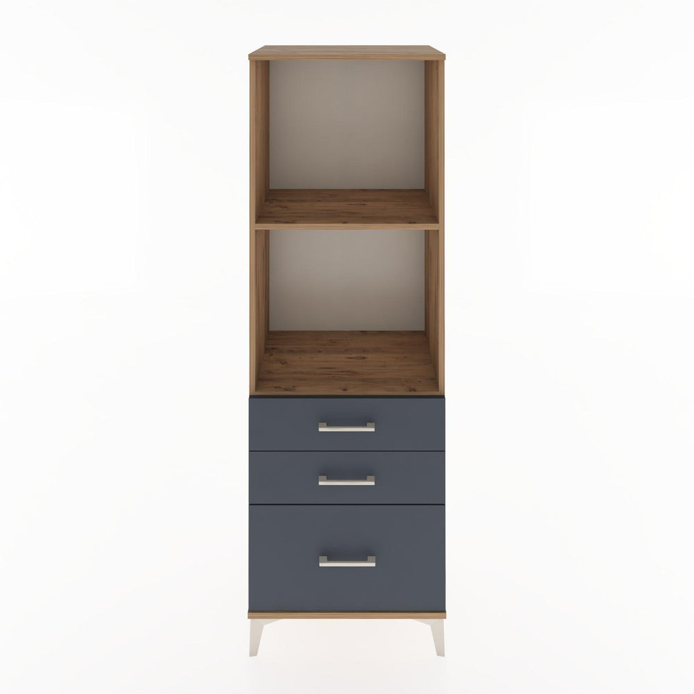 Woodntry Modular Cabinet Pine 60x44x170 cm with Drawers and Shelves CR42-3