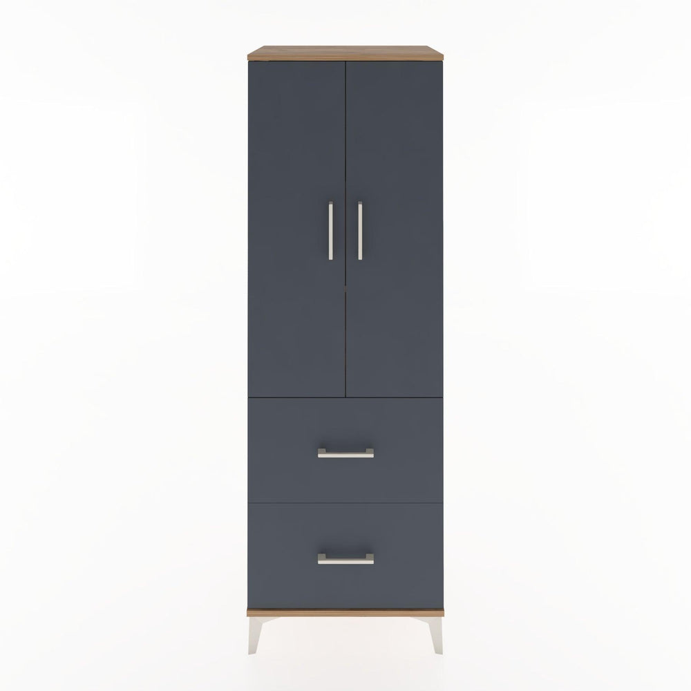 Woodntry Modular Cabinet Pine 60x44x170 cm with Doors and Drawers KC21-3
